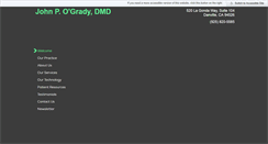 Desktop Screenshot of johnogradydmd.com